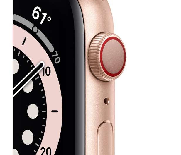 Apple Watch Series 6 GPS + Cellular, 44mm Gold Aluminium Case with - 1460228 - zdjęcie 2